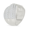 Thumbnail Image 2 of 1.95 CT. T.W. Diamond Multi-Row Crossover Ring in 10K White Gold