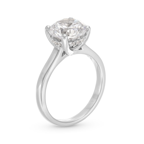 3.06 CT. T.W. Certified Lab-Created Diamond Solitaire Engagement Ring in 14K Gold (F/VS2