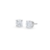 Thumbnail Image 0 of 2.00 CT. T.W. Certified Lab-Created Diamond Solitaire Stud Earrings in 14K White Gold (F/SI2)