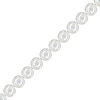 Thumbnail Image 0 of 0.95 CT. T.W. Diamond Circle Link Bracelet in 10K White Gold