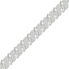 Thumbnail Image 0 of 1.95 CT. T.W. Diamond Bypass "S" Link Bracelet in 10K White Gold - 7.25”