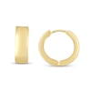 Thumbnail Image 0 of 14.5mm Huggie Hoop Earrings in 14K Gold