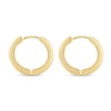 Thumbnail Image 2 of 14.5mm Huggie Hoop Earrings in 14K Gold