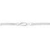 3.14mm Diamond-Cut Ice Chain Necklace in Hollow 14K White Gold - 20"