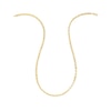 Thumbnail Image 0 of 3.2mm Diamond-Cut Braided Herringbone Chain Necklace in 14K Gold - 18"