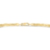 3.2mm Diamond-Cut Braided Herringbone Chain Necklace in 14K Gold - 18"