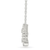 0.085 CT. T.W. Diamond Gemini Constellation Necklace in Sterling Silver