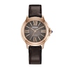 Ladies’ Citizen Eco-Drive® Ceci Rose-Tone IP Strap Watch with Brown Dial (Model: EM1163-09X)