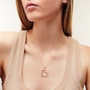 Thumbnail Image 1 of Reaura Tilted Tube Open Heart Pendant in Repurposed 14K Gold