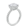 Thumbnail Image 2 of 3.50 CT. T.W. Certified Lab-Created Diamond Frame Engagement Ring in 14K White Gold (F/VS2)