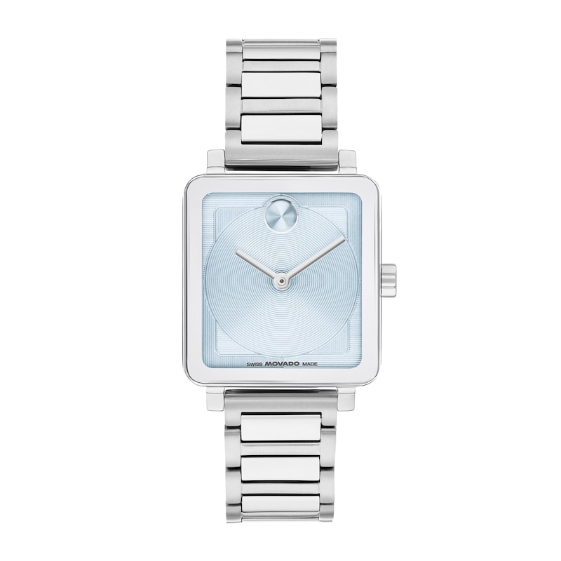 Main Image 1 of Ladies’ Movado Bold® Evolution 2.0 Watch with Square Light Blue Dial (Model: 3601164)