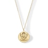 Thumbnail Image 1 of Diamond-Cut Ganesha Medallion Pendant in Solid 18K Gold