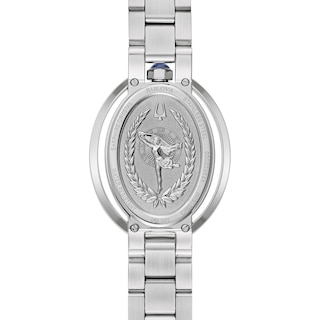 Ladies' Bulova Rubaiyat Watch with Oval Pink Dial (Model: 96L331)