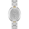 Thumbnail Image 3 of Ladies' Bulova Rubaiyat Two-Tone IP Watch with Oval White Dial (Model: 98L320)