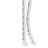 Thumbnail Image 3 of 4.0mm Diamond-Cut Oval Curb Chain Necklace in Solid Sterling Silver - 18&quot;