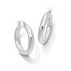 Thumbnail Image 1 of 30.0mm Tube Hoop Earrings in Hollow Sterling Silver