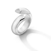 Bypass Open Wrap Ring in Hollow Sterling Silver - Size 7