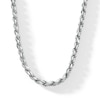 Thumbnail Image 0 of 5.6mm Diamond-Cut Rope Chain Necklace in Solid Sterling Silver - 24"