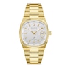 Thumbnail Image 0 of Men's Bulova Super Seville Gold-Tone IP Watch with Square Silver Dial (Model: 97B223)