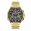 Men's Bulova Series X Precisionist Gold-Tone IP Chronograph Watch with Black Dial (Model: 98B429)