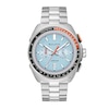 Men’s Bulova Racer Chronograph Watch with Light Blue Dial (Model: 98B432)