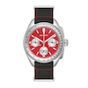 Thumbnail Image 5 of Men's Bulova Lunar Pilot Chronograph Watch with Red Dial and Interchangeable Black Leather Strap (Model: 96K115)