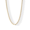 4.5mm Round Mariner Chain Necklace in Hollow 10K Gold - 20”