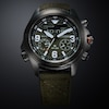 Thumbnail Image 4 of Men’s Citizen Eco-Drive® Promaster Land Grey IP Strap Watch with Green Dial (Model: JV1005-02W)