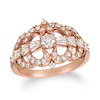 Thumbnail Image 0 of Le Vian® 0.93 CT. T.W. Nude Diamond™ Open Pattern Ring in 14K Strawberry Gold®