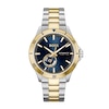 Thumbnail Image 1 of Men's Hugo Boss Troper Two-Tone IP Automatic Watch with Blue Dial (Model: 1514201)