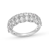 Thumbnail Image 0 of 1.95 CT. T.W. Certified Lab-Created Diamond Double Row Anniversary Band in 10K White Gold (F/VS2)