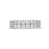 1.95 CT. T.W. Certified Lab-Created Diamond Double Row Anniversary Band in 10K White Gold (F/VS2)