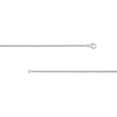 1.00 CT. T.W. Certified Lab-Created Diamond Line Necklace in Sterling Silver (F/SI2)