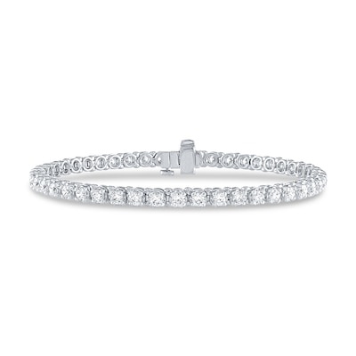 4.00 CT. T.W. Diamond Line Bracelet in 18K Gold