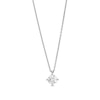 CT. Certified Lab-Created Diamond Solitaire Pendant in 14K White Gold (F/SI2