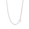 Thumbnail Image 3 of 3.00 CT. T.W. Certified Lab-Created Diamond Graduated Line Necklace in Sterling Silver (F/SI2)