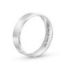 Thumbnail Image 2 of Men's 6.0mm Engravable Wedding Band in Platinum (1 Line)