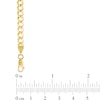 Thumbnail Image 2 of 4.7mm Flat Curb Chain Necklace in Solid 14K Gold - 20&quot;