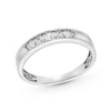 Thumbnail Image 1 of 0.23 CT. T.W. Diamond Five Stone Anniversary Band in Sterling Silver