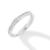 Thumbnail Image 2 of 0.30 CT. T.W. Certified Lab-Created Diamond Channel-Set Anniversary Band in 14K White Gold (F/VS2)