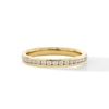 Thumbnail Image 1 of 0.30 CT. T.W. Certified Lab-Created Diamond Channel-Set Anniversary Band in 14K Gold (F/VS2)