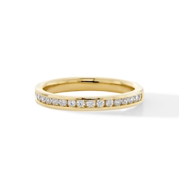 0.30 CT. T.W. Certified Lab-Created Diamond Channel-Set Anniversary Band in 14K Gold (F/VS2)