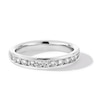 Thumbnail Image 1 of 0.50 CT. T.W. Certified Lab-Created Diamond Channel-Set Anniversary Band in 14K White Gold (F/VS2)