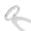 Thumbnail Image 2 of 0.50 CT. T.W. Certified Lab-Created Diamond Channel-Set Anniversary Band in 14K White Gold (F/VS2)