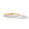 Thumbnail Image 1 of 0.50 CT. T.W. Certified Lab-Created Diamond Graduated Nine Stone Anniversary Band in 14K Gold (F/VS2)