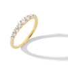 Thumbnail Image 2 of 0.50 CT. T.W. Certified Lab-Created Diamond Graduated Nine Stone Anniversary Band in 14K Gold (F/VS2)