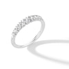 Thumbnail Image 2 of 0.50 CT. T.W. Certified Lab-Created Diamond Graduated Nine Stone Anniversary Band in 14K White Gold (F/VS2)