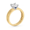 Vera Wang Love Collection 0.95 CT. T.W. Princess-Cut Diamond Solitaire Engagement Ring in 14K Gold