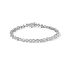 Thumbnail Image 1 of 5.00 CT. T.W. Certified Lab-Created Diamond Tennis Bracelet in Sterling Silver (F/SI2)