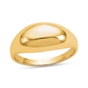 Graduated Dome Ring in 14K Gold